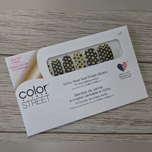 NEW Color Street Nail Polish Strips - Star Pattern